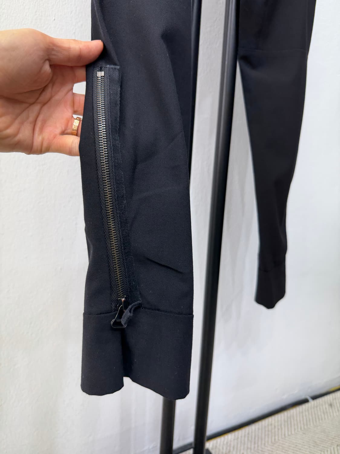 정품) 솔리드옴므 하단지퍼 밴딩 조거팬츠 50 상품이미지6