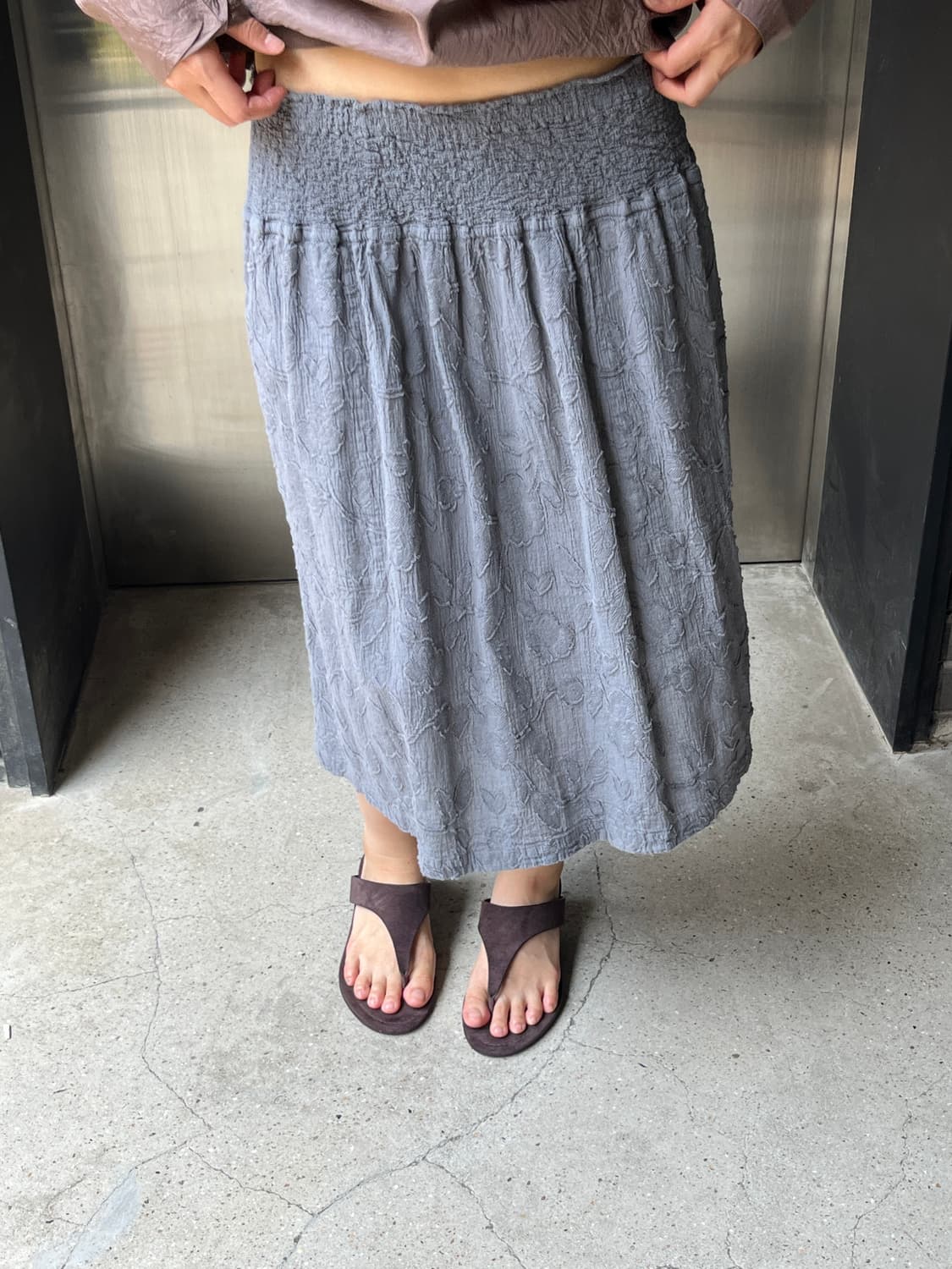 Issey Miyake 이세이미야케 링클 스커트 상품이미지5