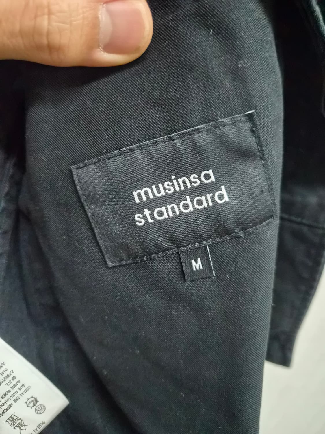 M) 무신사 스탠다드 BDU 자켓 팝니다 상품이미지3