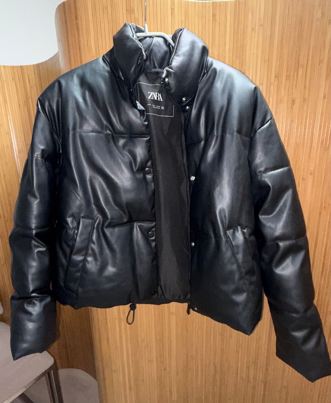 자라 페이크 레더자켓 (국내품절)  상품이미지2