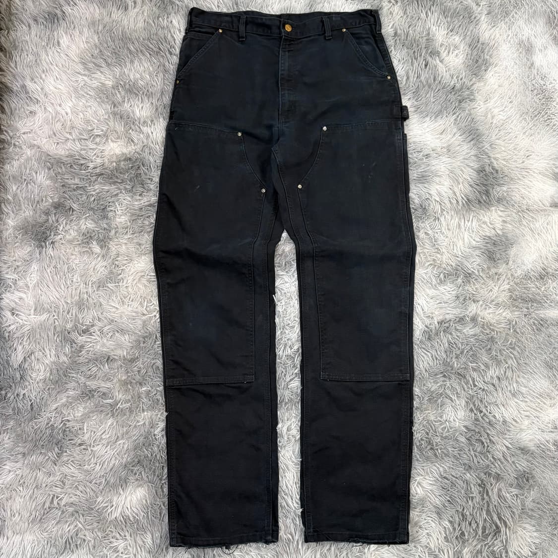 칼하트 B01 더블니 BLK 블랙 상품이미지1