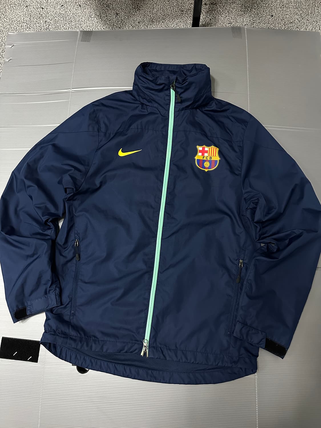 나이키 바르셀로나 바람막이 자켓 네이비 S 상품이미지1