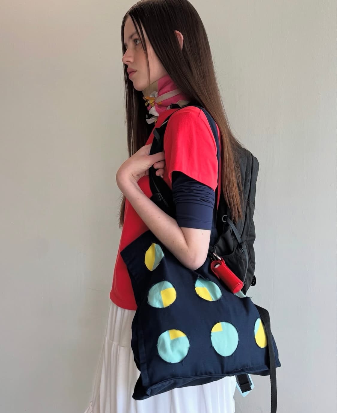 (구합니다) COSMOSS FLAG TOTE BAG (NAVY) 상품이미지2