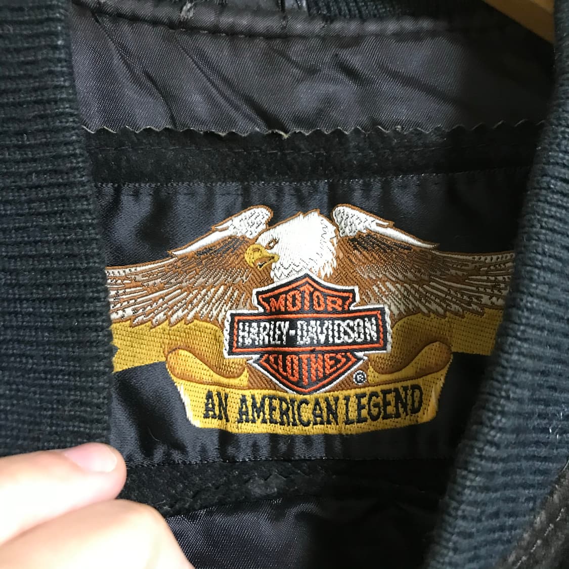 할리데이비슨 세무가죽 블루종자켓 상품이미지7