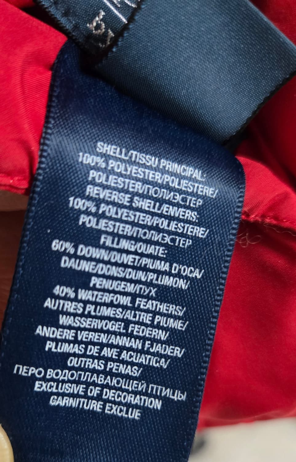 폴로랄프로렌 리버서블 다운패딩페스트 상품이미지9