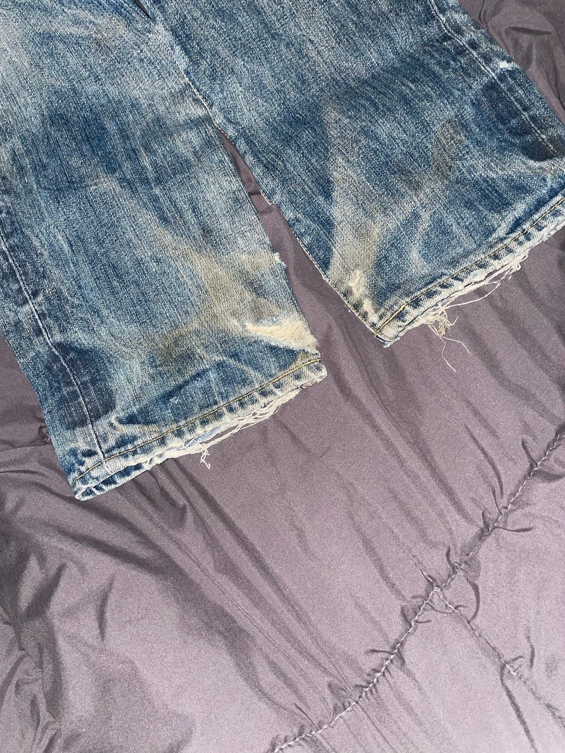 90s 리바이스 501xx 워싱 데님팬츠 상품이미지4