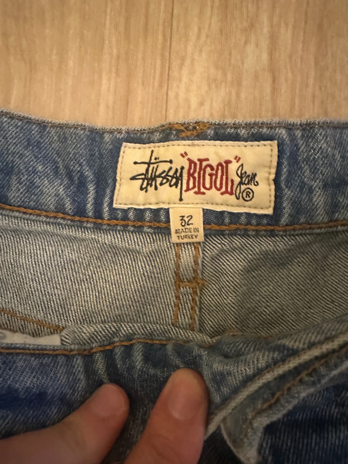 스투시 빅올진 워시드 블루 상품이미지2