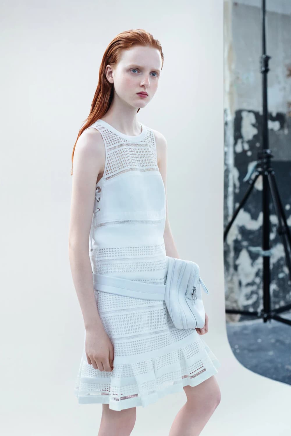 [rare] DISEL BLACK GOLD white dress 상품이미지1