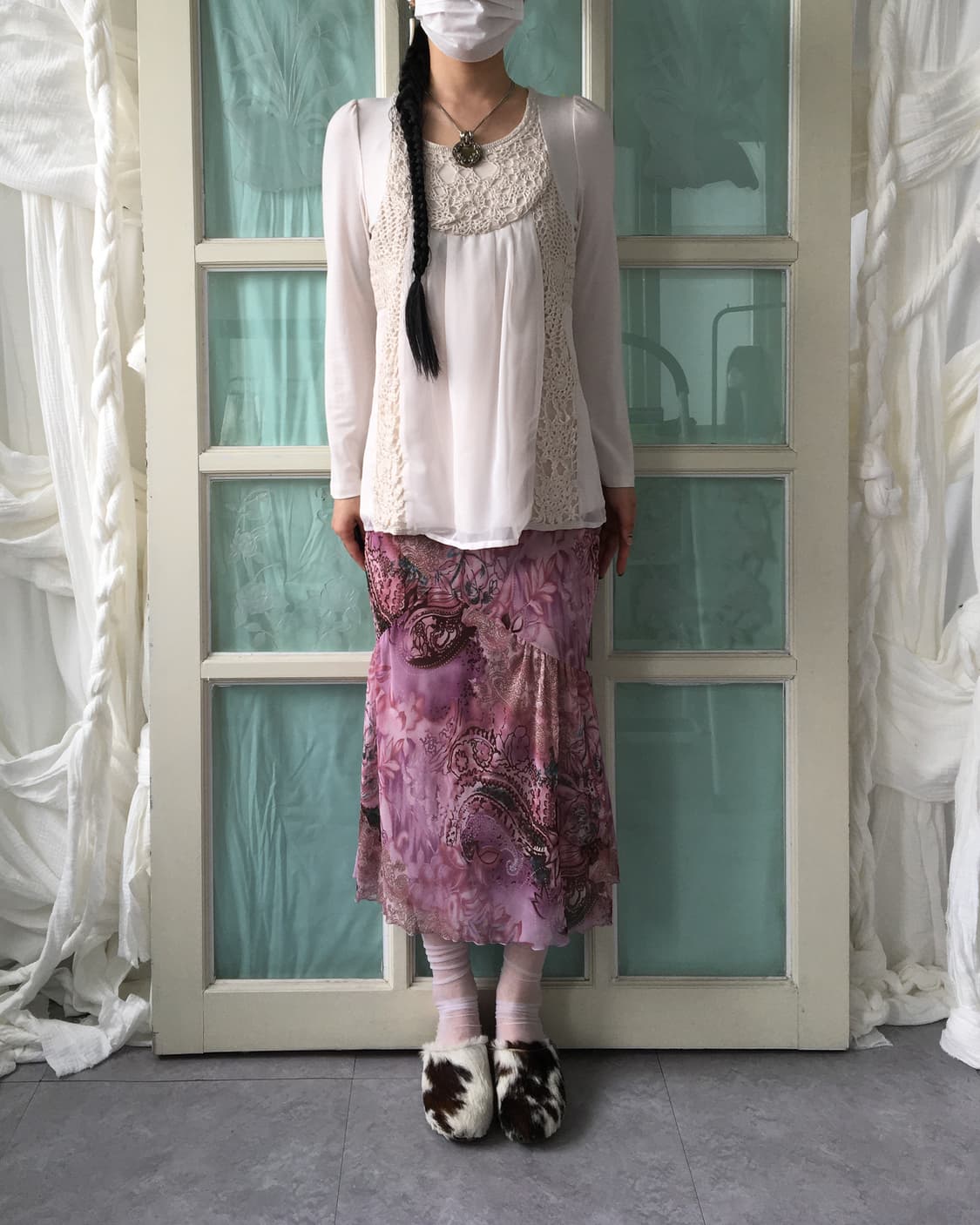 Crochet layer sleeve 상품이미지7