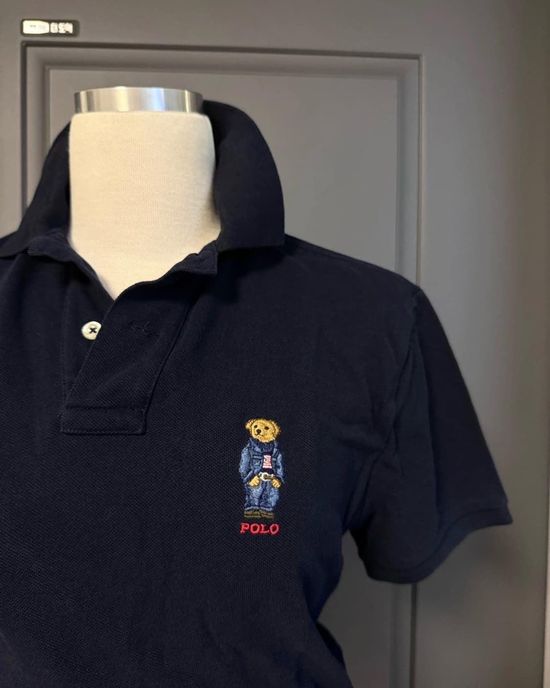 [xs] 폴로 랄프로렌 슬림핏 베어 자수 반팔 티셔츠 상품이미지2