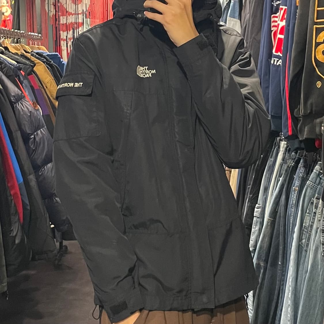 [IM] northface 노스페이스 블랙 바막(후드O) 상품이미지5