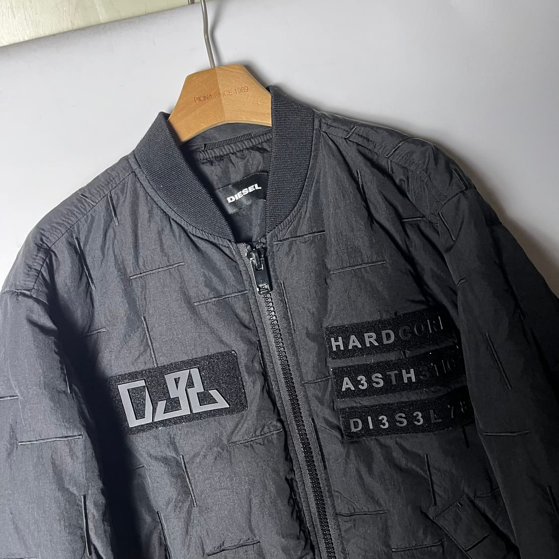 [Diesel] 디젤 기하학 하드코어 MA-1 봄버자켓 상품이미지3