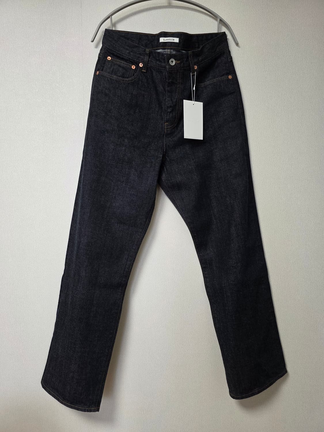 [0]블랭크룸 셀비지 데님 팬츠 blue 상품이미지1