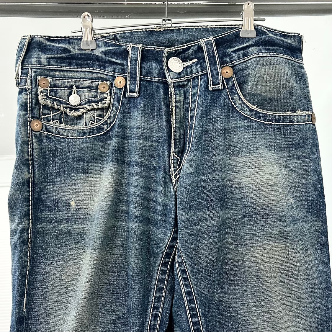 트루릴리전 월드투어 부츠컷 데님 팬츠 상품이미지7