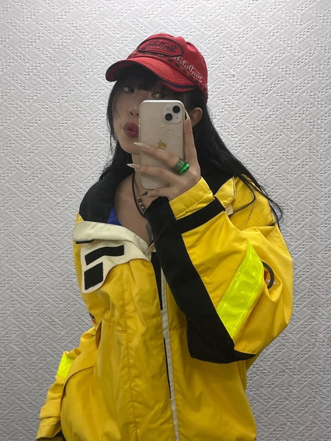 본 더치 올드스쿨 레트로 빈티지 빅로고패치 볼캡 C08475 상품이미지1