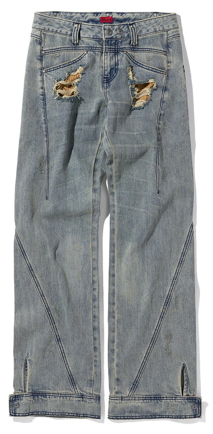 미스치프 데님 팬츠 상품이미지1