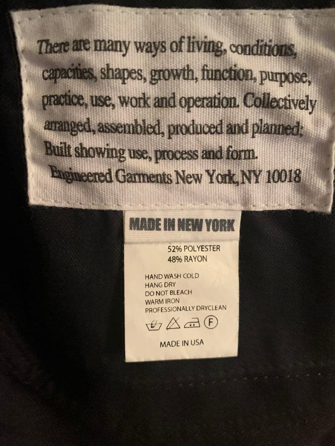 [M] 엔지니어드가먼츠 베드포드 자켓 상품이미지4