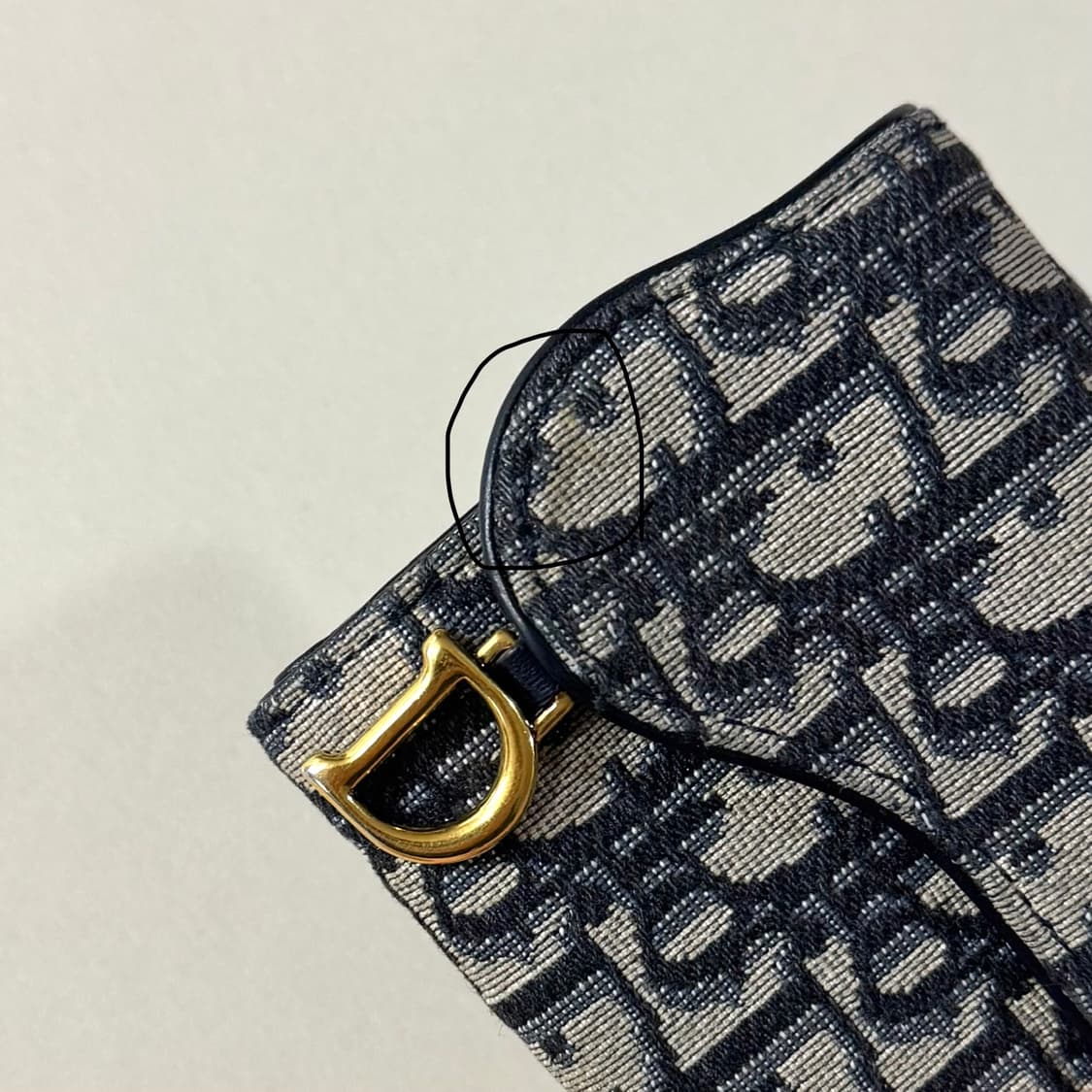 [OS/당일출고]디올 오블리크 새들 반지갑 상품이미지4