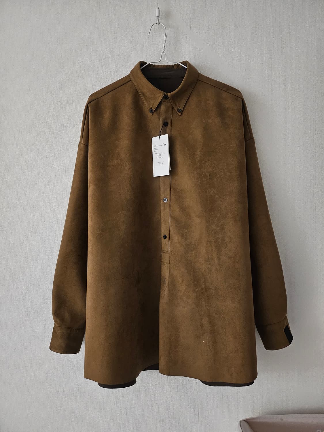 엔헐리우드 N.Hoolywood 스웨이드 셔츠 상품이미지1