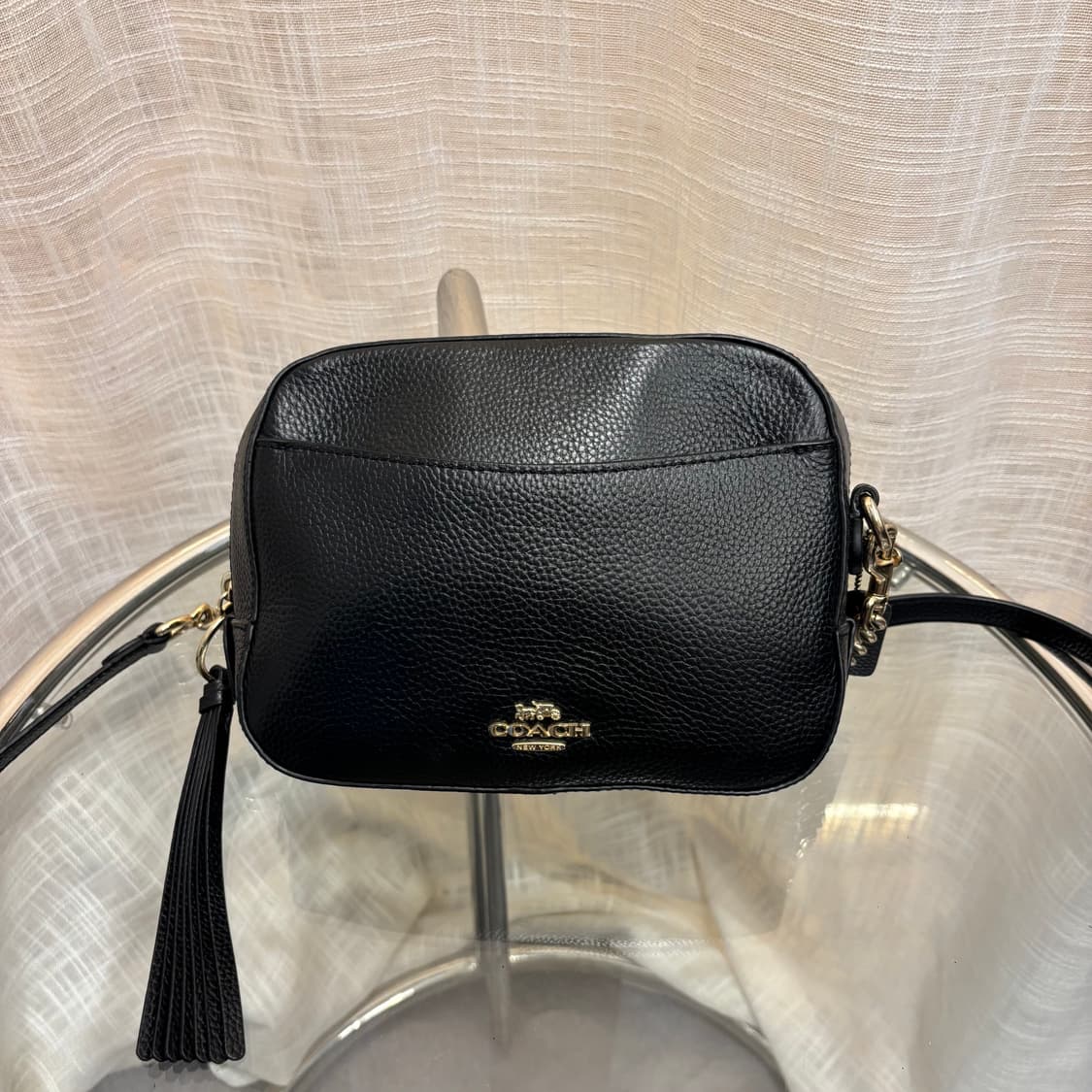정품 코치 태슬 카메라 크로스백     상품이미지2