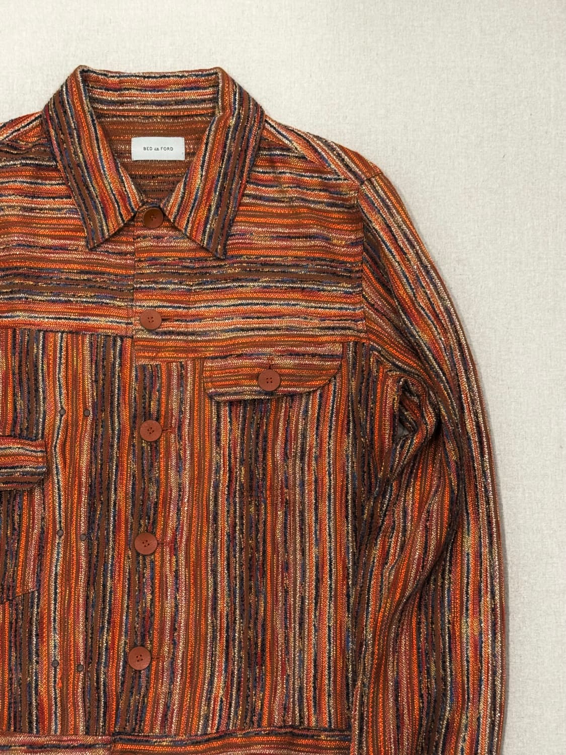 Bed J.W. Ford 22ss 믹스드 트러커 자켓 상품이미지3