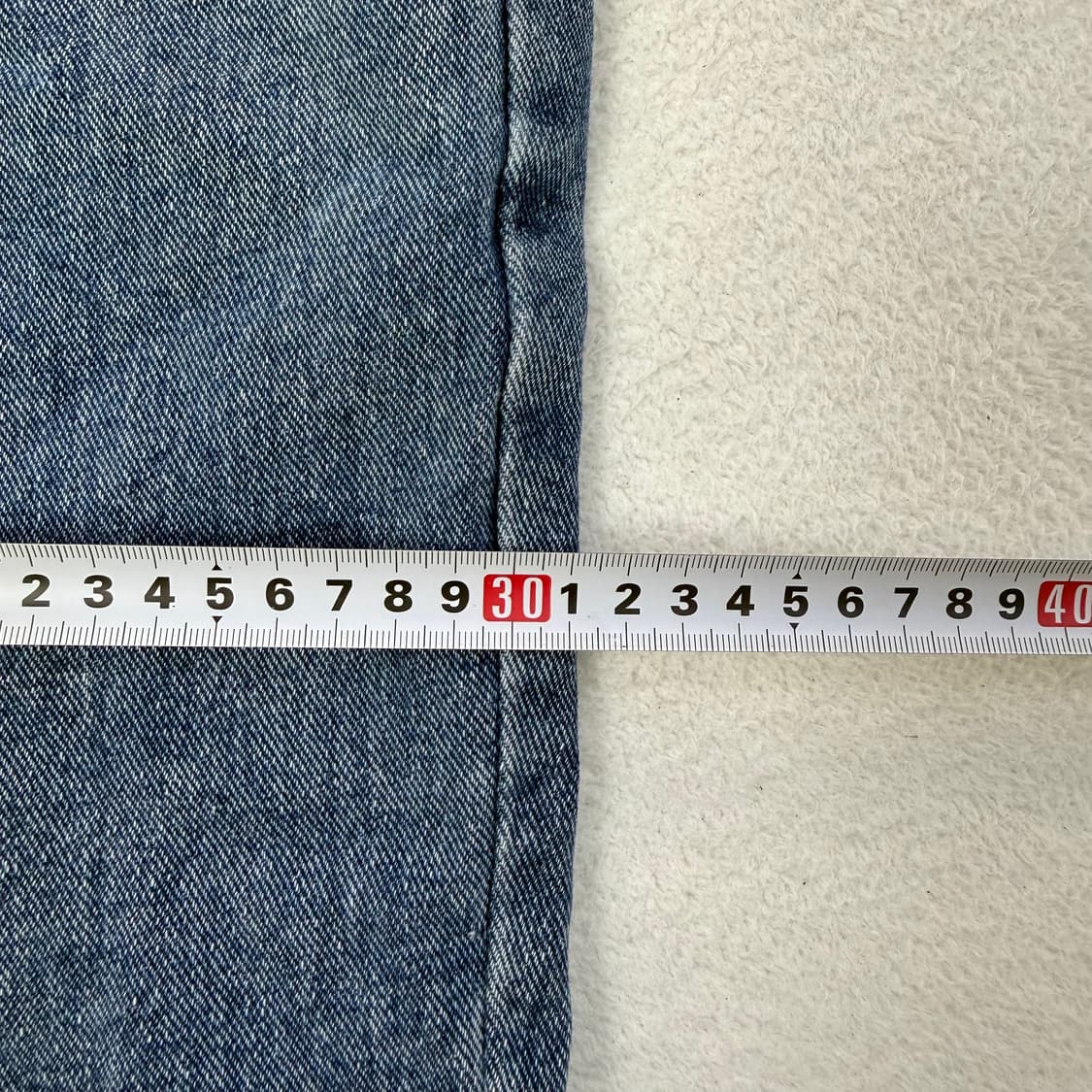 S 빈티지 핀턱 디테일 데님팬츠 0423T 상품이미지7