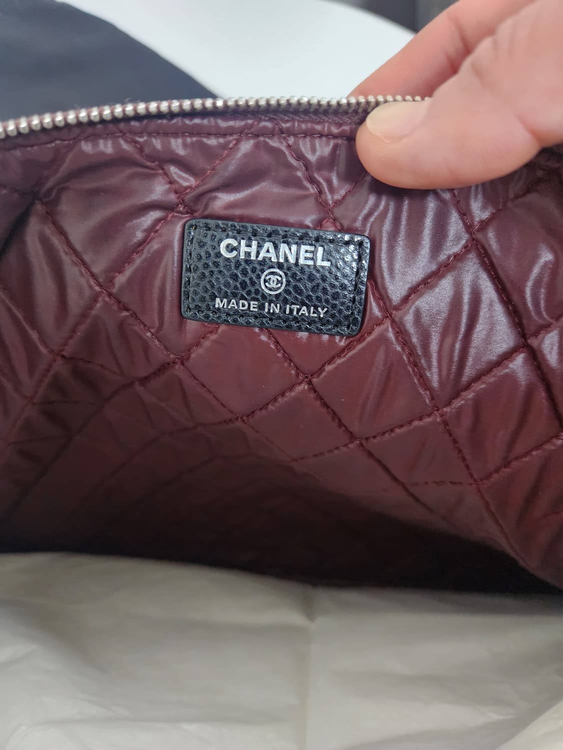 샤넬 캐비어 클러치백 상품이미지4