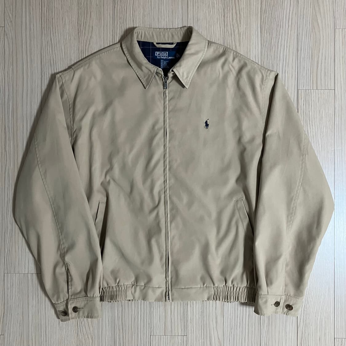폴로 랄프로렌 폴리쉘 스윙탑 해링턴 자켓 베이지 상품이미지1
