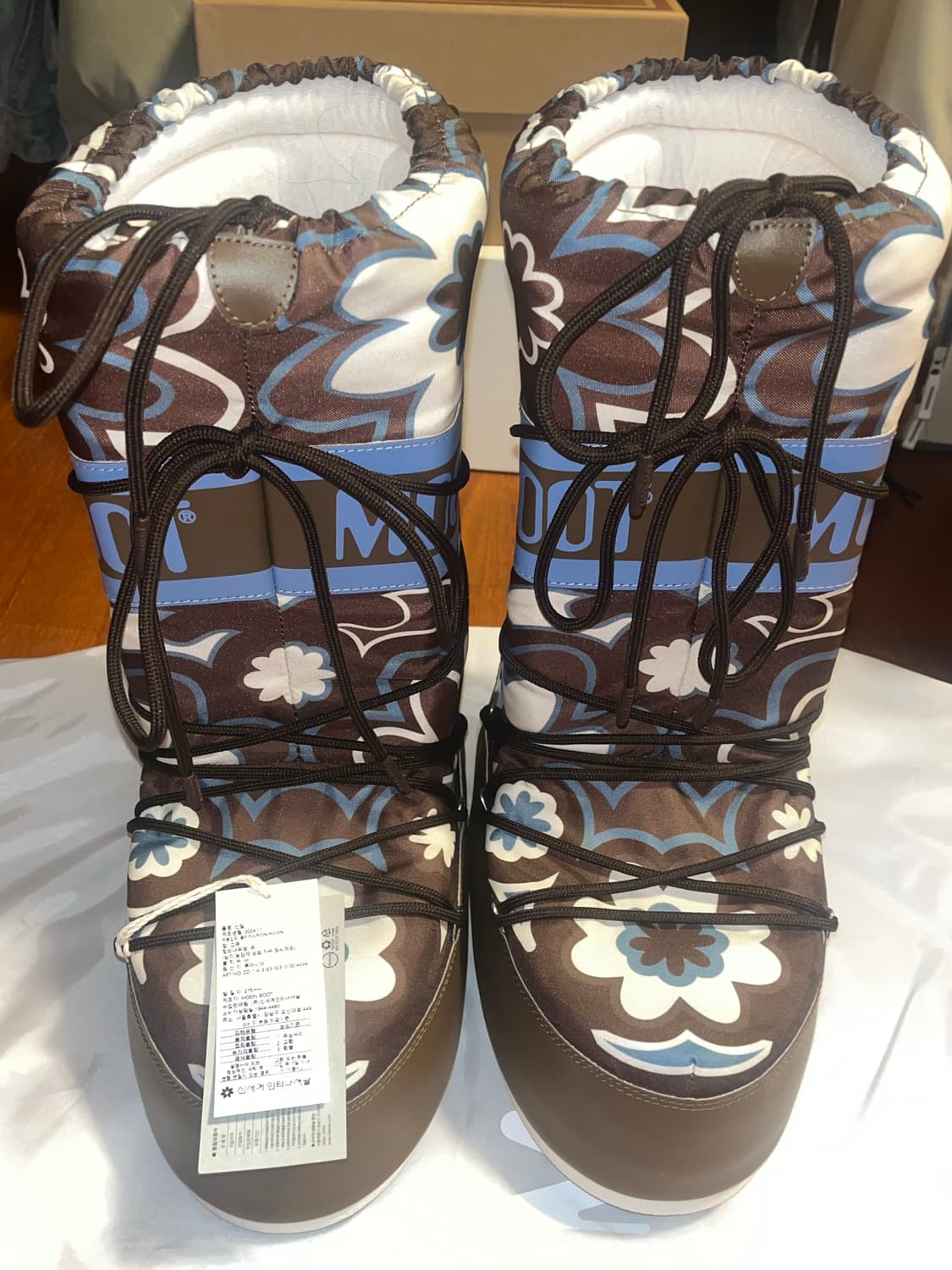 [42/44]문부츠 플라워 브라운 상품이미지3