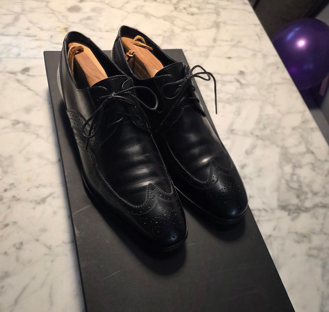 살바토레 페라가모 남성 윙팁 구두 260-265mm 상품이미지1