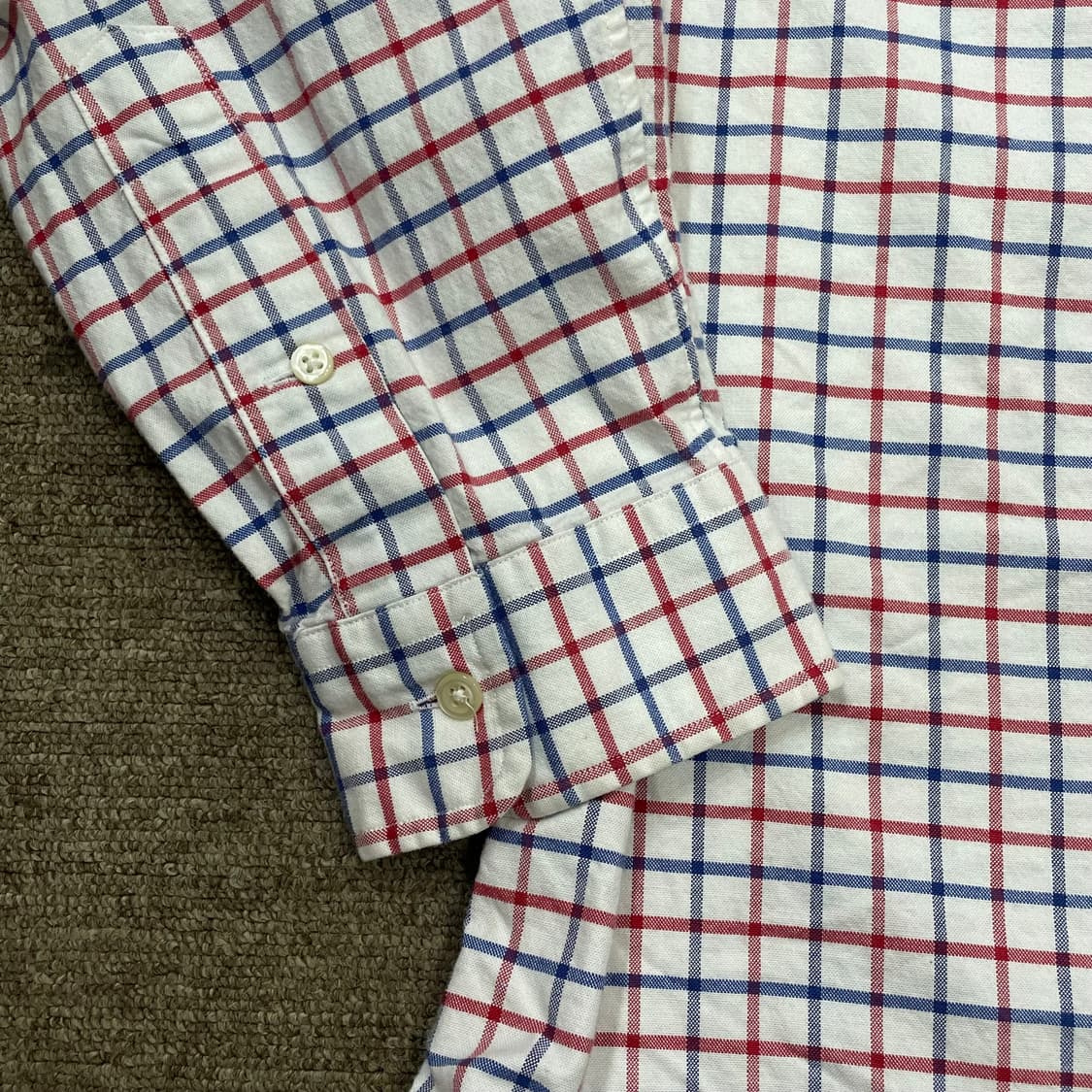(XL) POLO 폴로 랄프로렌 체크 셔츠 슬림핏 상품이미지6