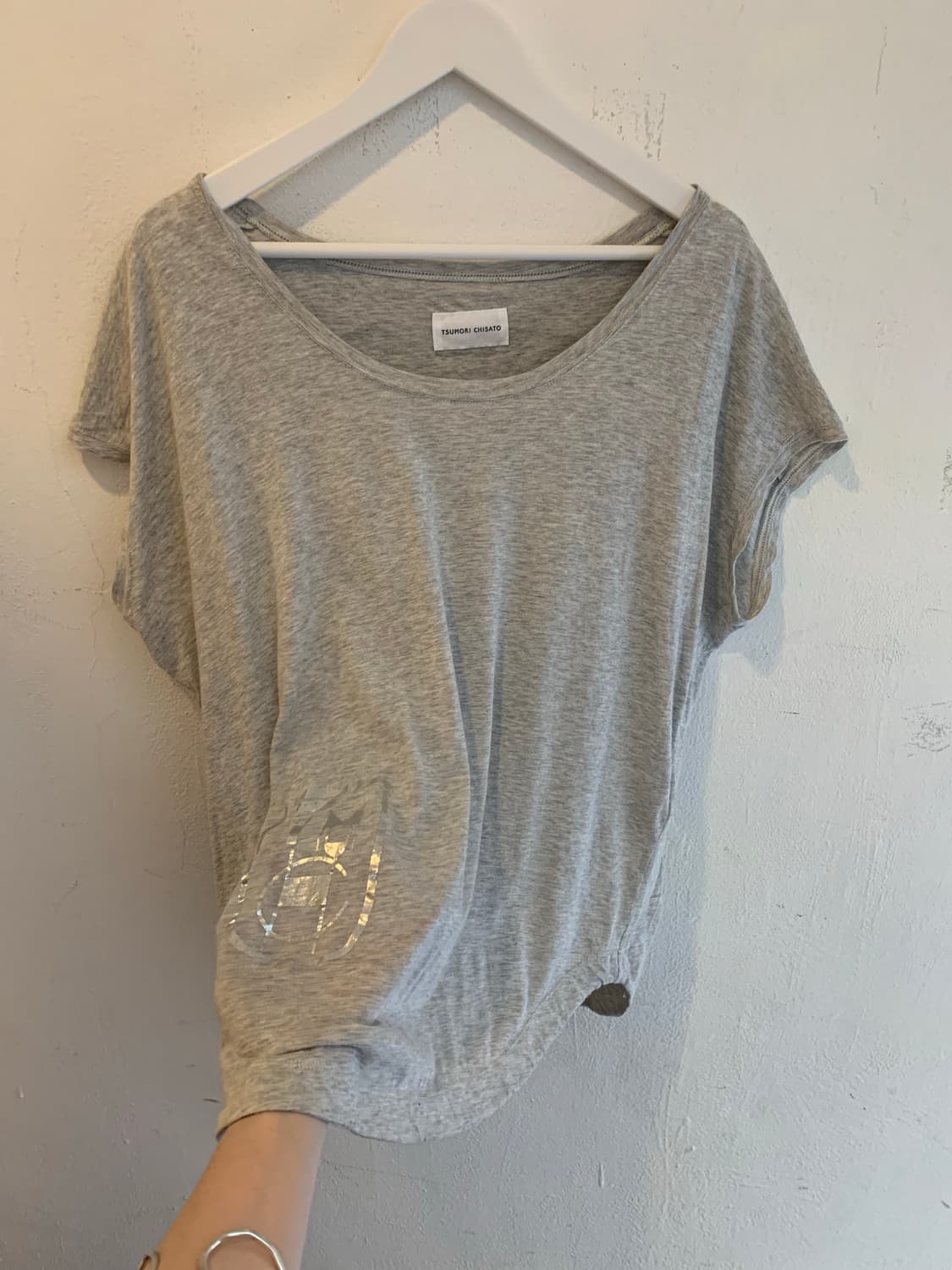 Tsumori Chisato logo Uneck T 상품이미지2