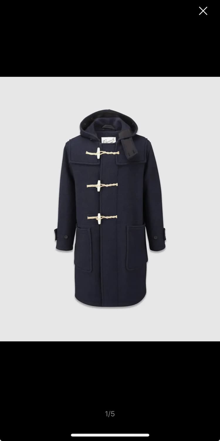 글로버올 오리지널 몬티 더플코트 네이비(m) 판매 상품이미지1