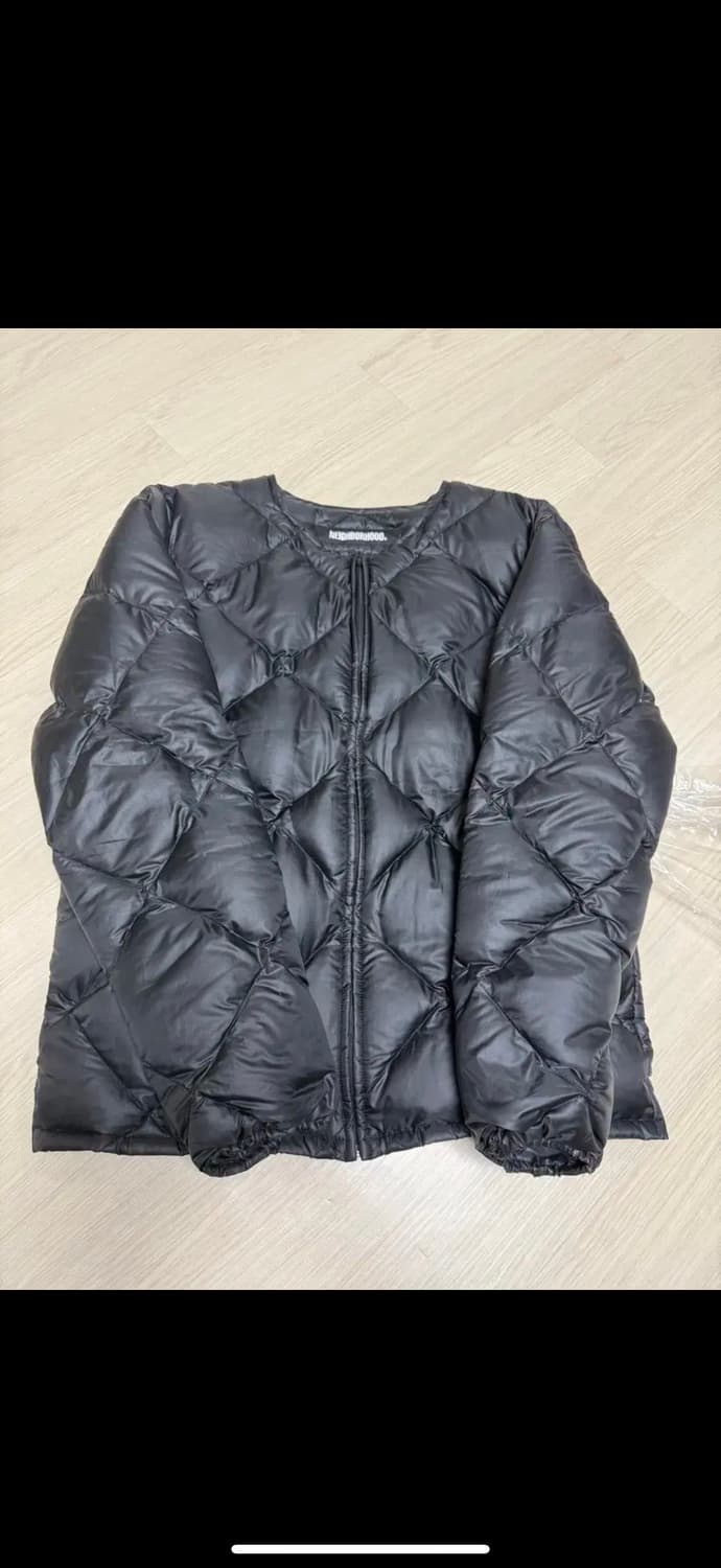 네이버후드 19FW 체커퀼팅 자켓 상품이미지1