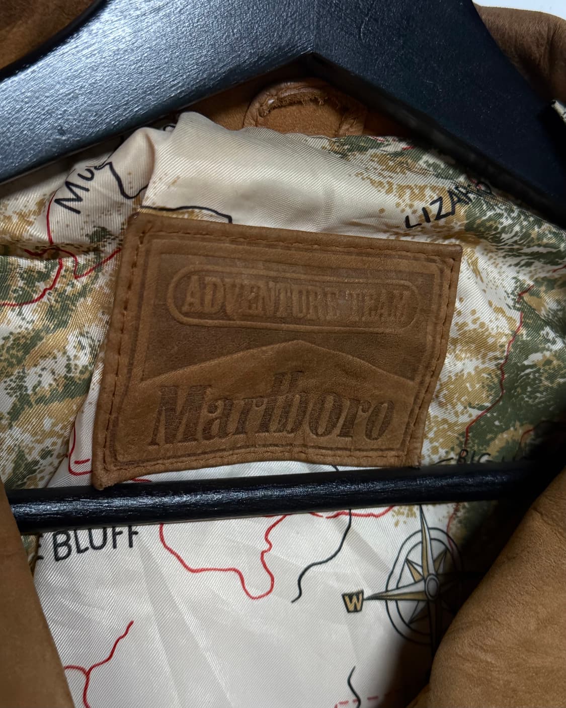 90‘s 말보로 스웨이드 자켓 XL 상품이미지6