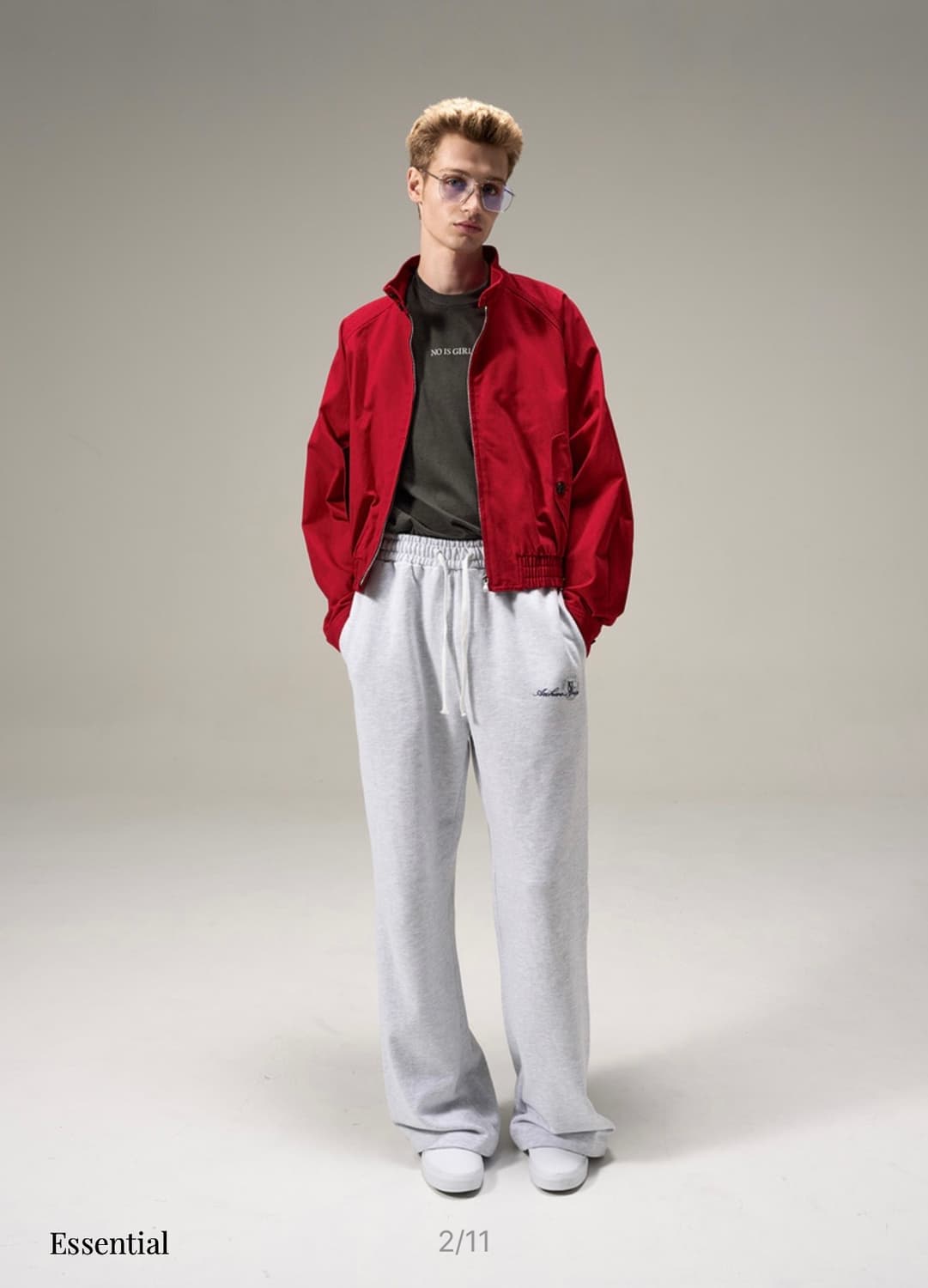 Noice 해링턴 잉글리시 블루종  상품이미지2