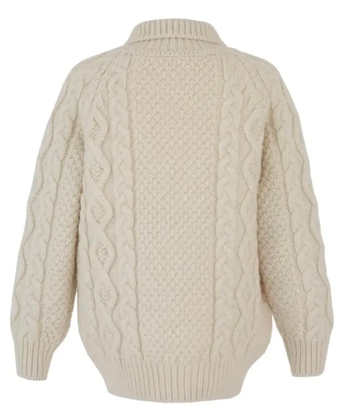 TLC 아란 니트 가디건 상품이미지2