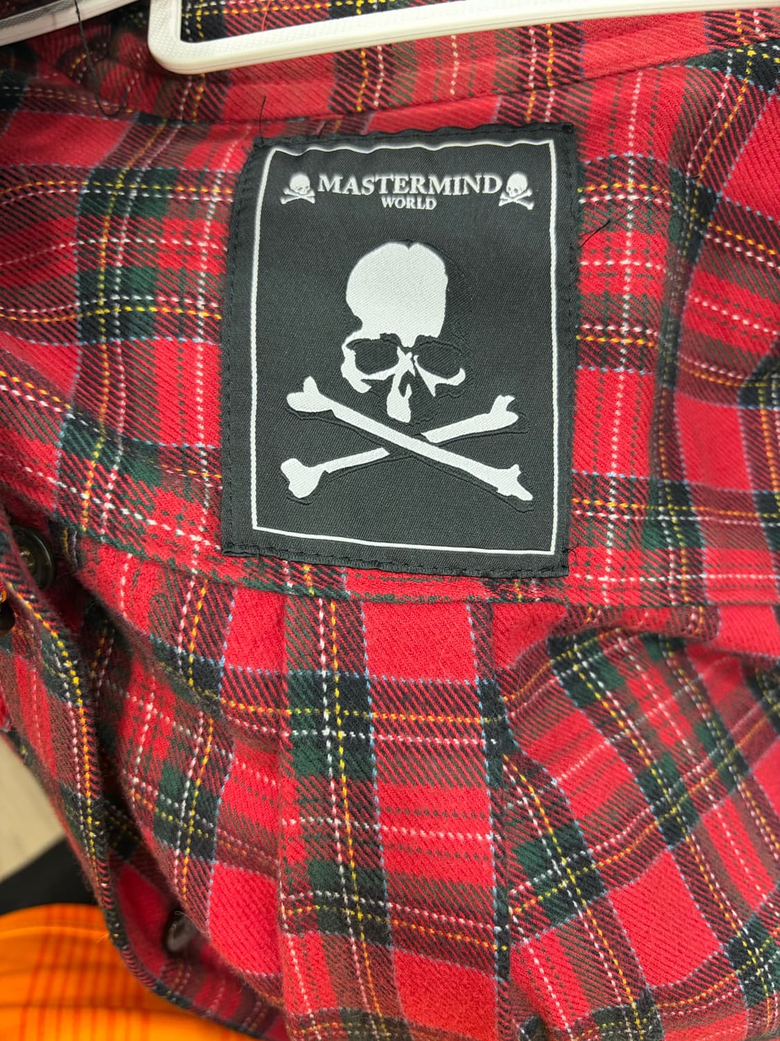 마스터 마인드 월드 레드 체크 셔츠 상품이미지4