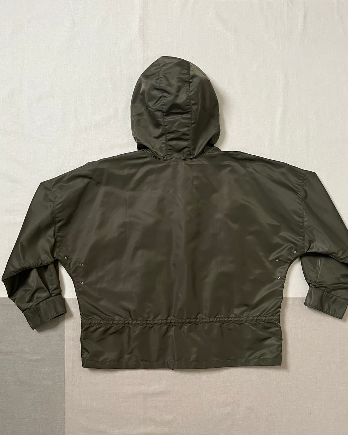 컬러 레이어드 집 후드 블루종 kolor 더블 집 파카  상품이미지2