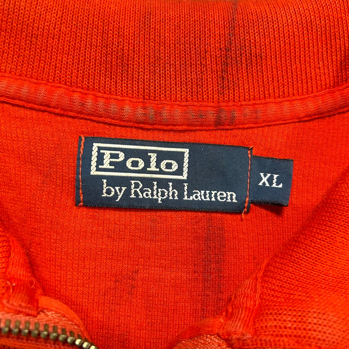 폴로 랄프로렌 반집업 오렌지 상품이미지5