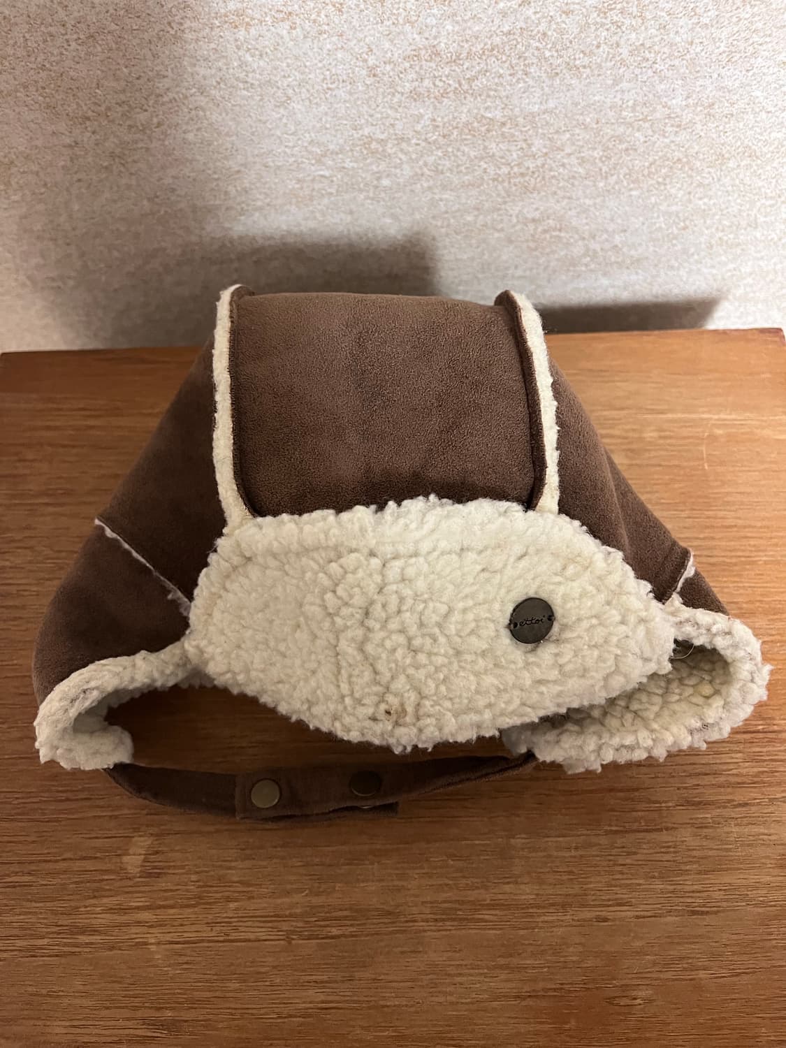 [ETTOI] 유아 에뜨와 무스탕 귀달이 퍼햇 상품이미지2