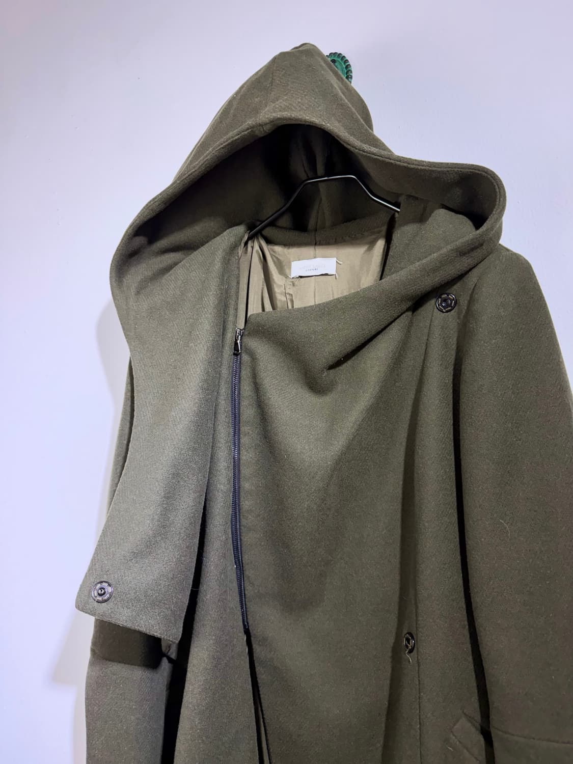  Isabell Lopez COUTURE 비대칭 랩 파카 상품이미지2