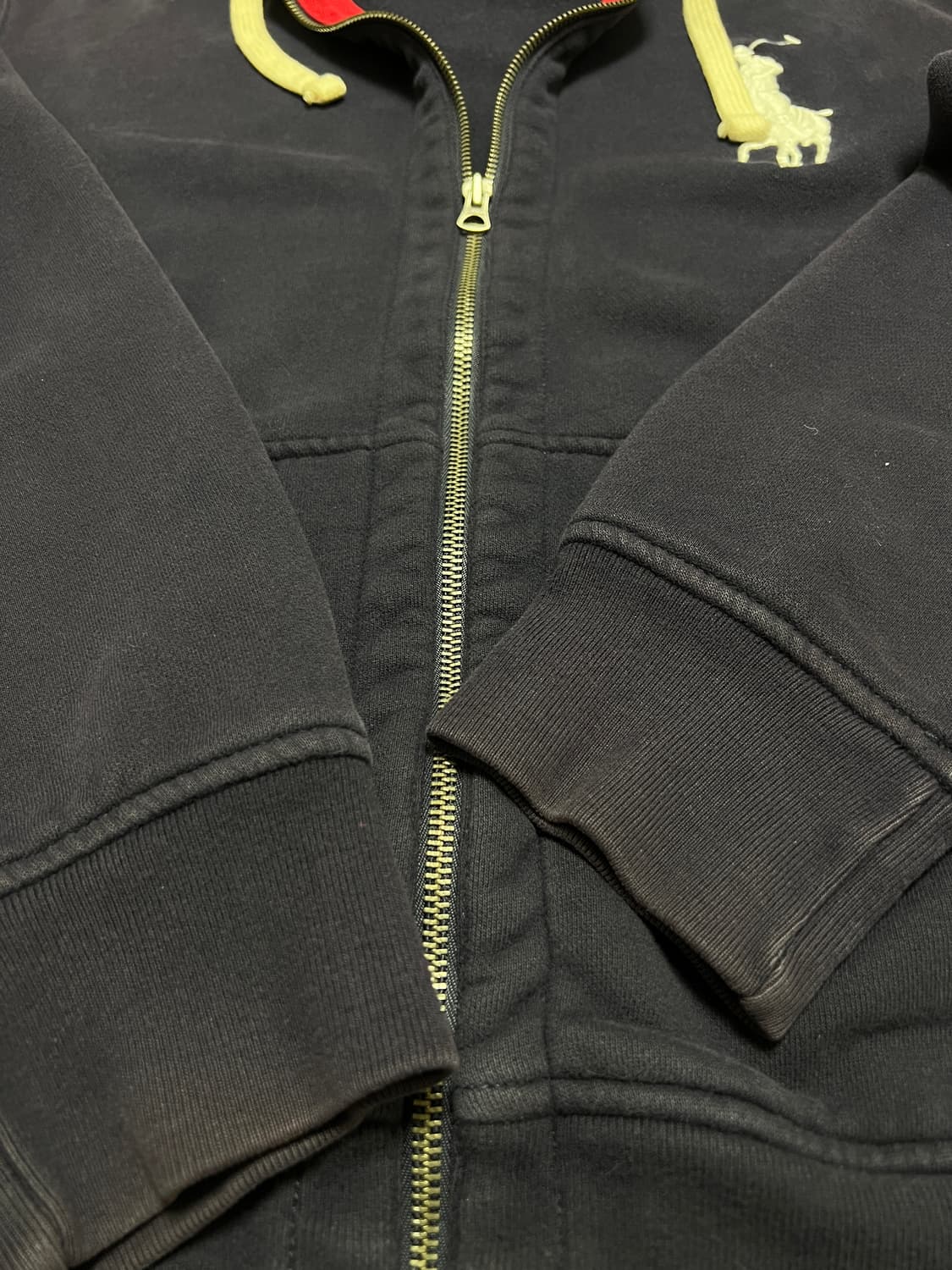 폴로 랄프로렌 네이비 후드집업 XL / 빅포니 로고 상품이미지7