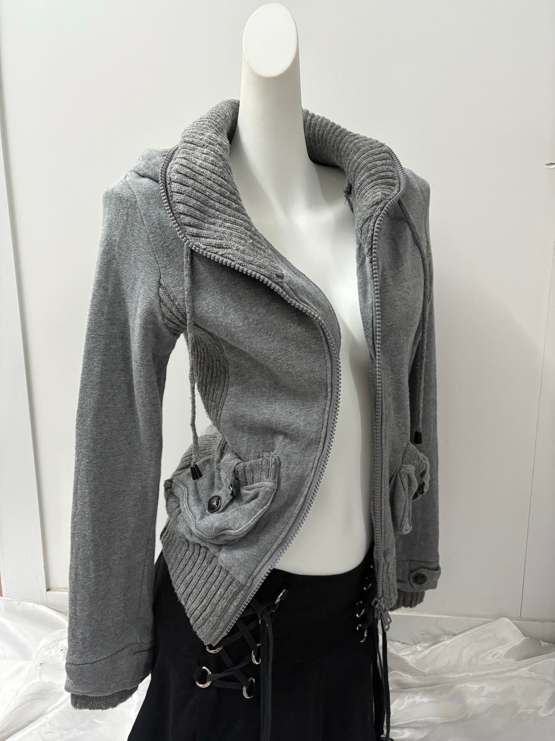 Y2K 투웨이 후드집업 상품이미지6