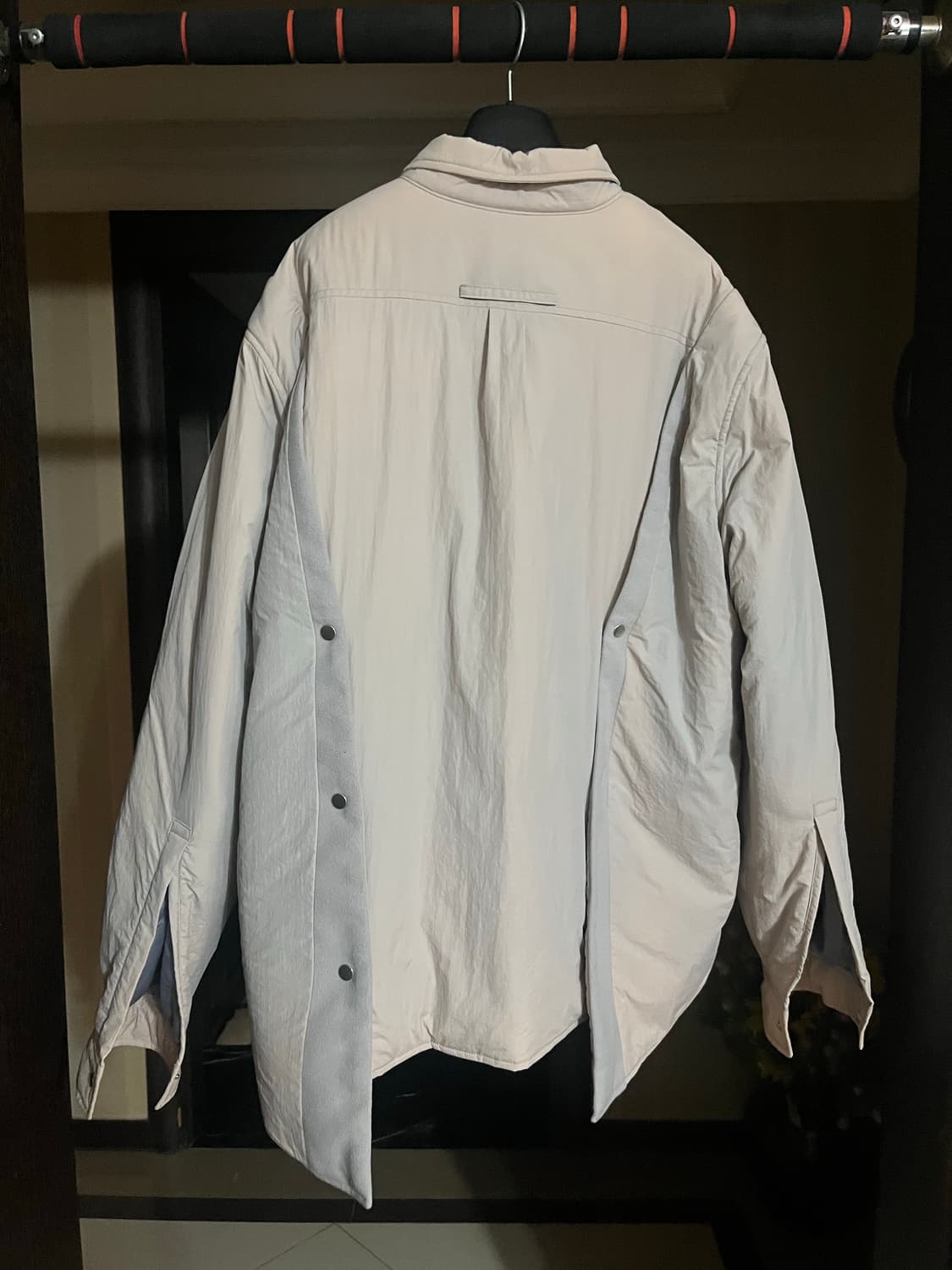 타이핑미스테이크 패디드 셔츠 점퍼 m size 상품이미지5