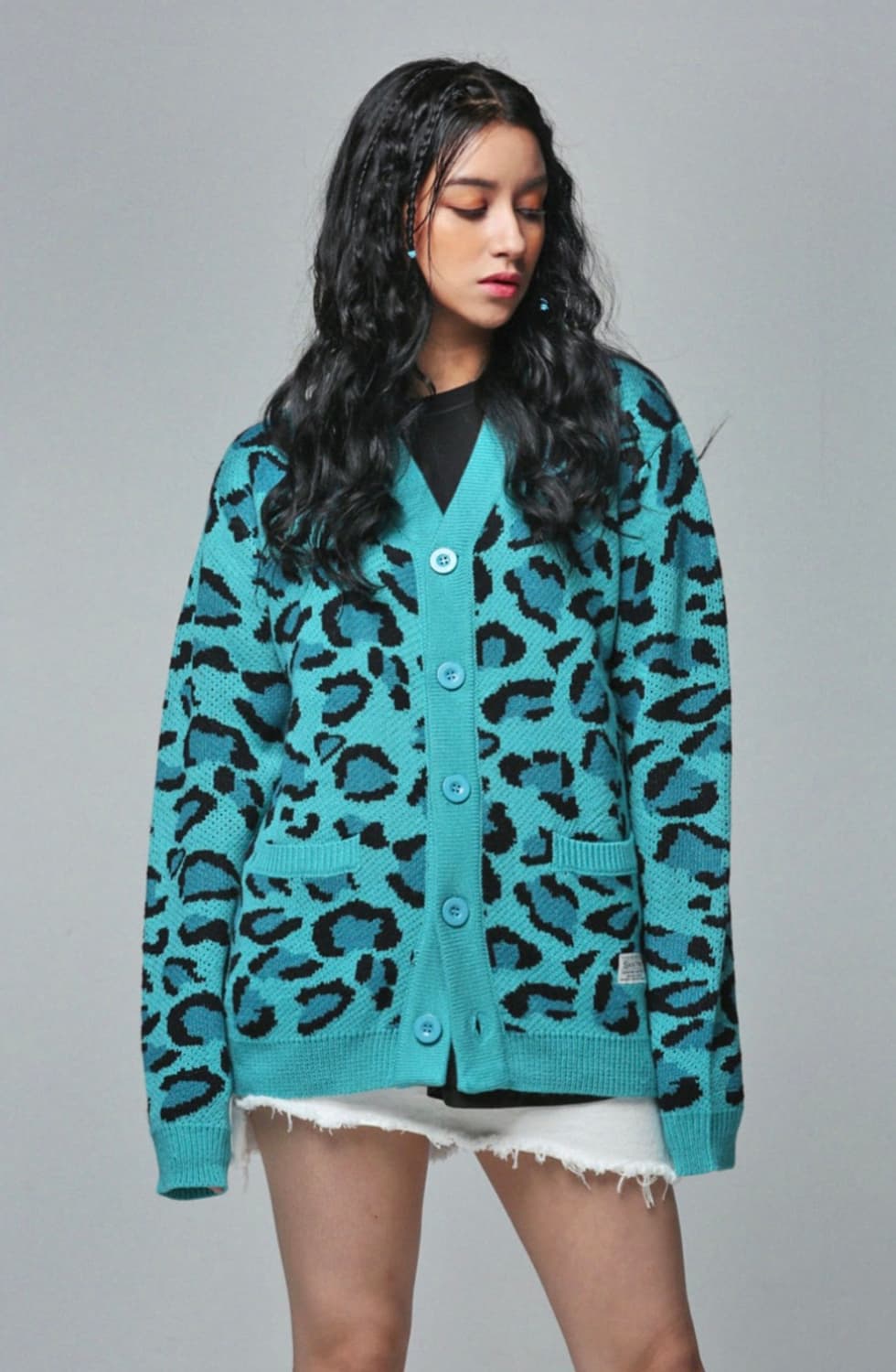 세인트페인 보더빌 니트 가디건 / 여성 가디건 / 남성 가디건  상품이미지1