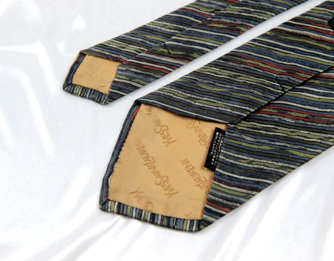 입생로랑 8.6cm A등급 남자 명품 넥타이 상품이미지4