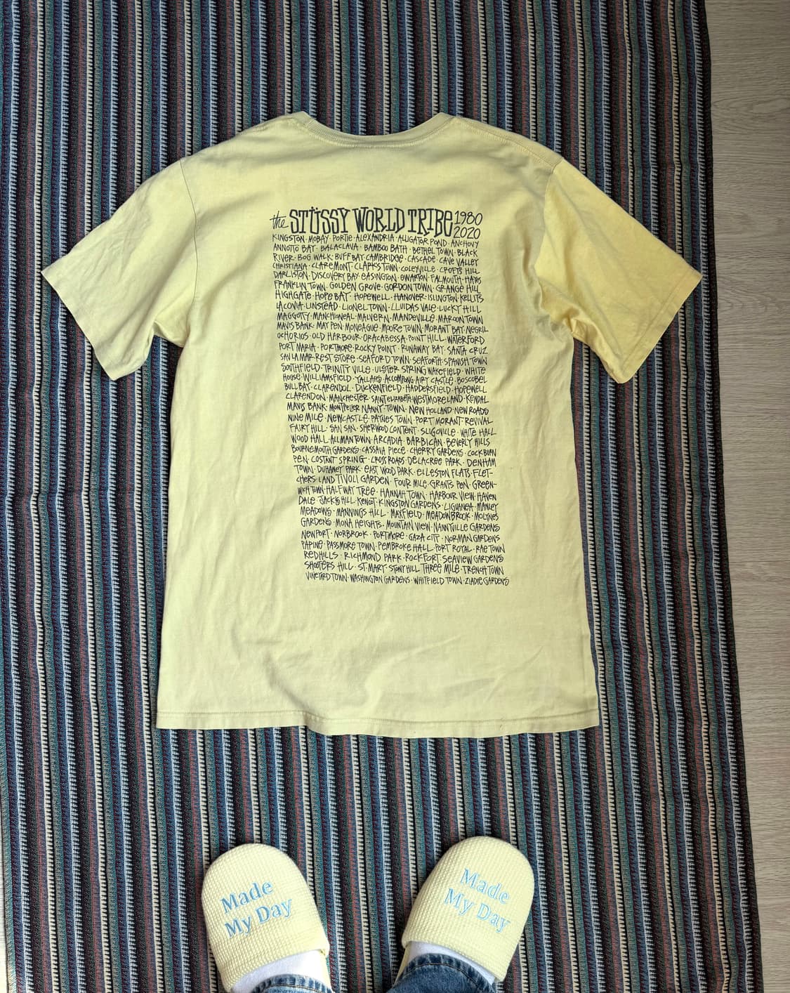 스투시 월드 트라이브 반팔 티셔츠 상품이미지4