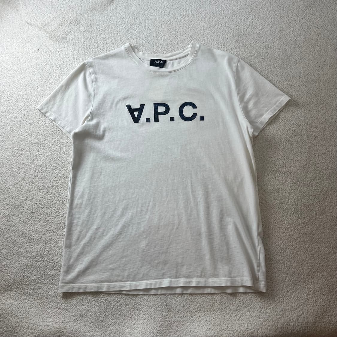 95 APC 아페쎄 빅로고 반팔 티셔츠 상품이미지1