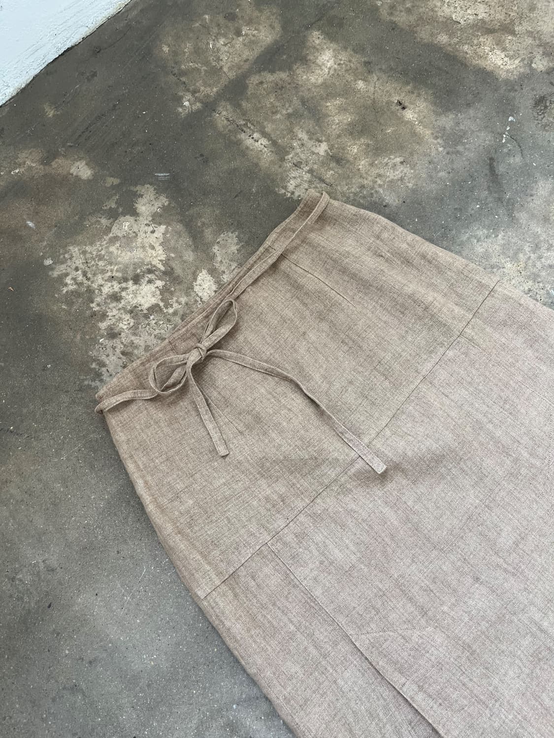 Agnes.B 린넨 스커트 상품이미지4